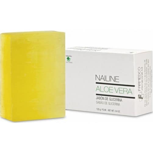 Nailine Jabón Aloe Vera Pastilla de Glicerina 125g