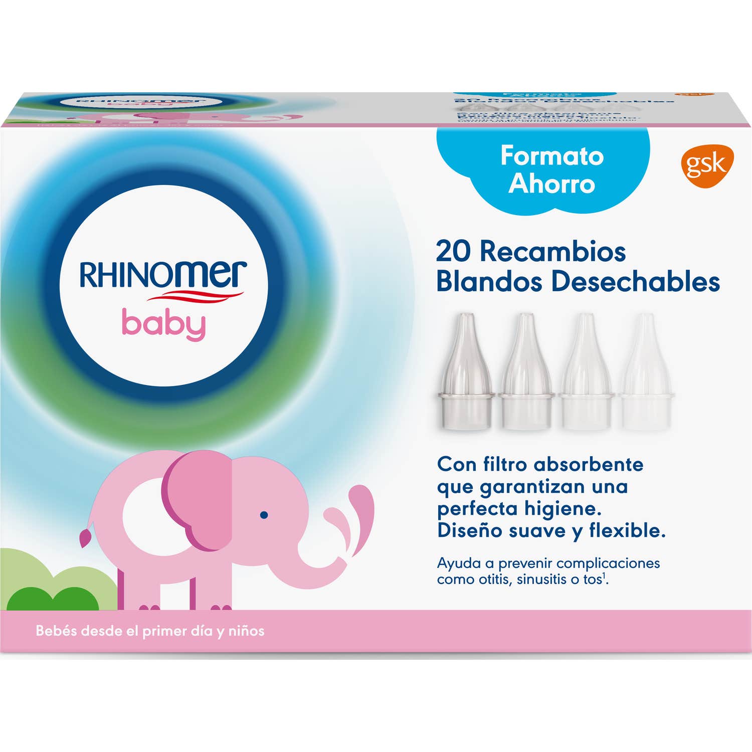 Rhinomer Baby Confort Recambios 20uds