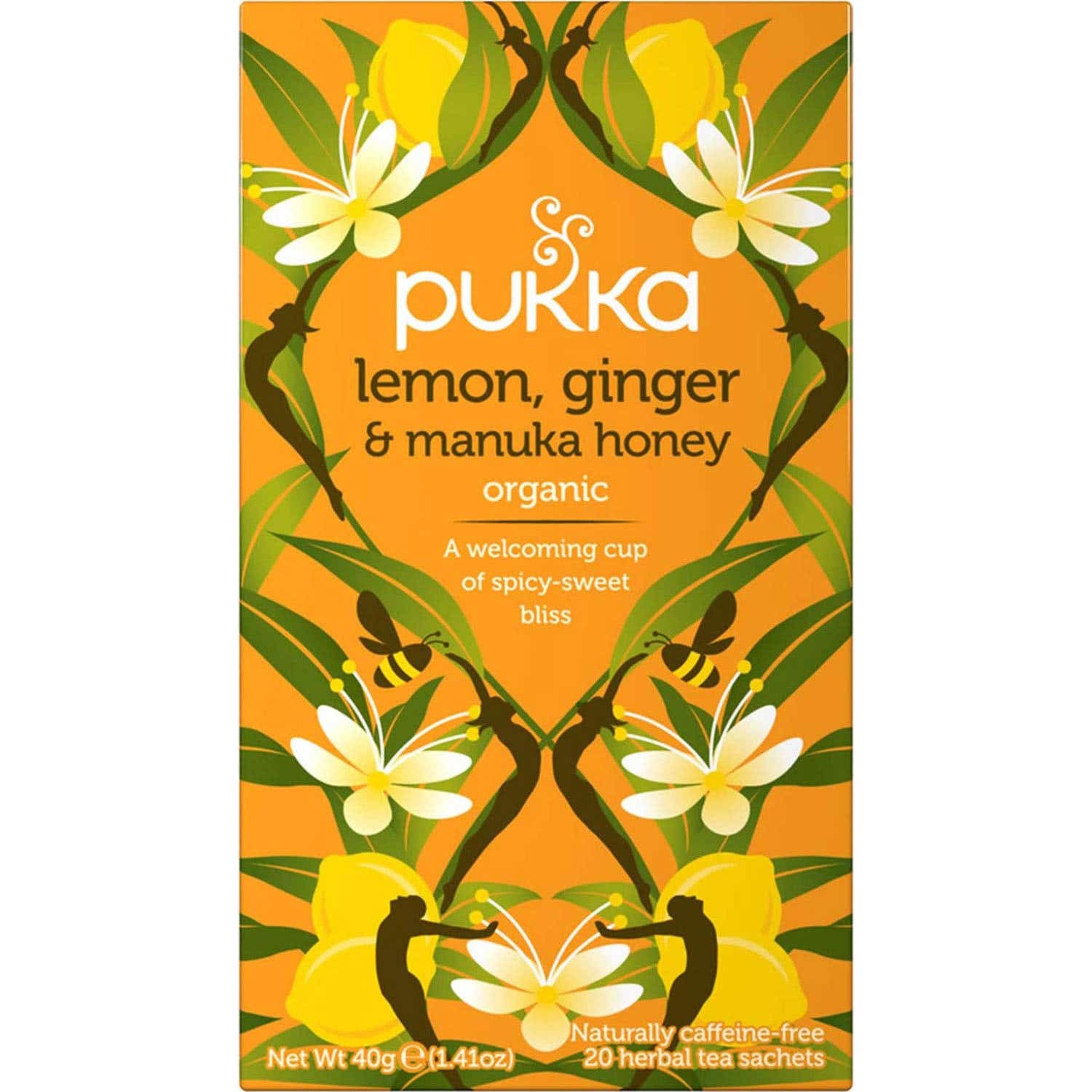 Pukka Limon Jengibre Manuka 20 Filtros
