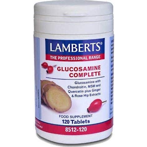 Lamberts Glucosamina, Condroitina, Msm, Jengibre 120 Tabletas - Imagen 2