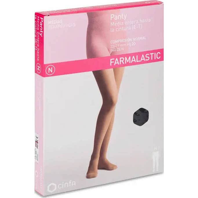 Farmalastic Panty Medias Terapeúticas Compresión Normal Camel T-M