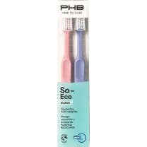 PHB Time To Care So-Eco Pack Cepillo Dental Suave 2 uds