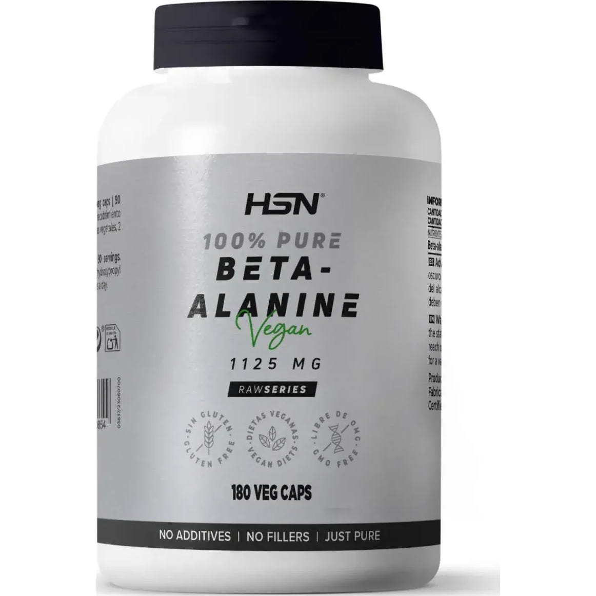 HSN Beta-Alanina 1125 mg 180 vcaps | Natural Doctor