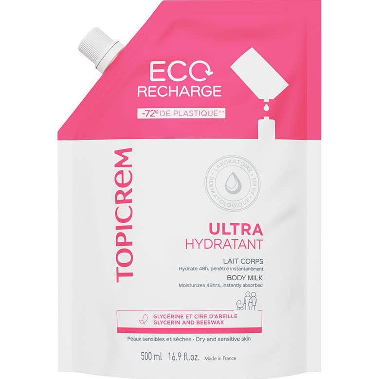 Topicrem Ultra Hidratante Leche Corporal Eco Recargo 500ml
