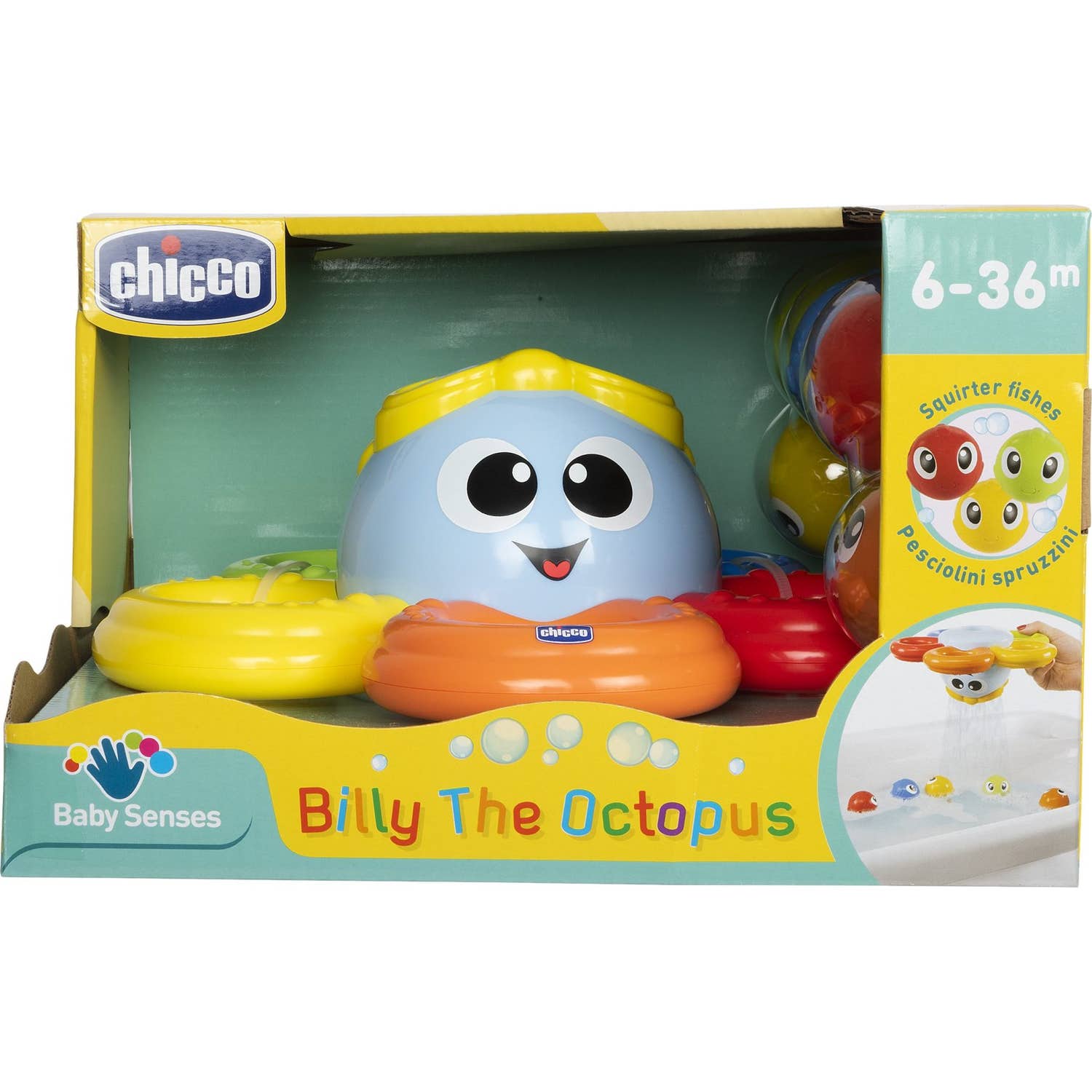 Chicco Billy el Pulpo 6-36M 1ud