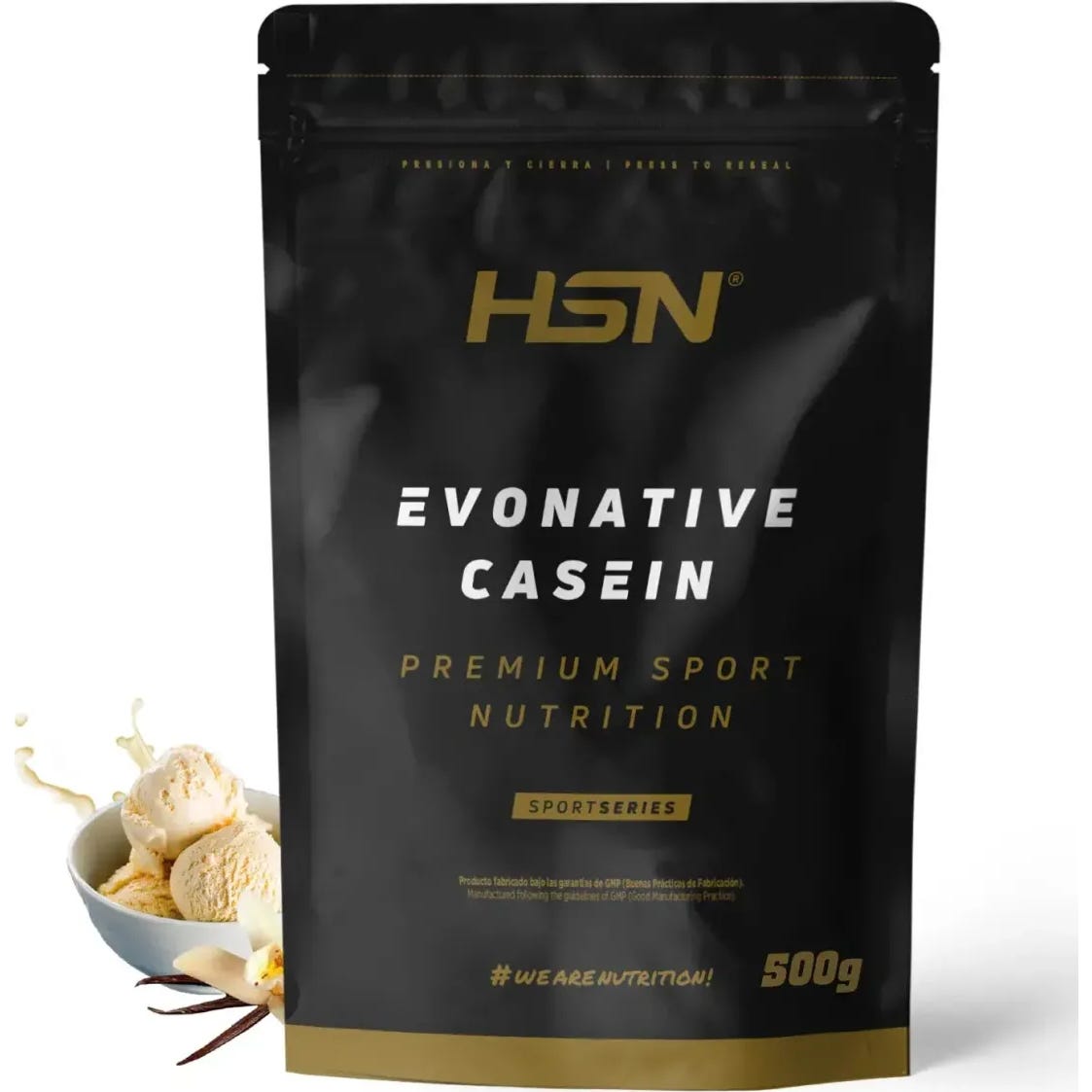 HSN Evonative Casein Lacprodan® Micelpure™ Helado de Vainilla 500g