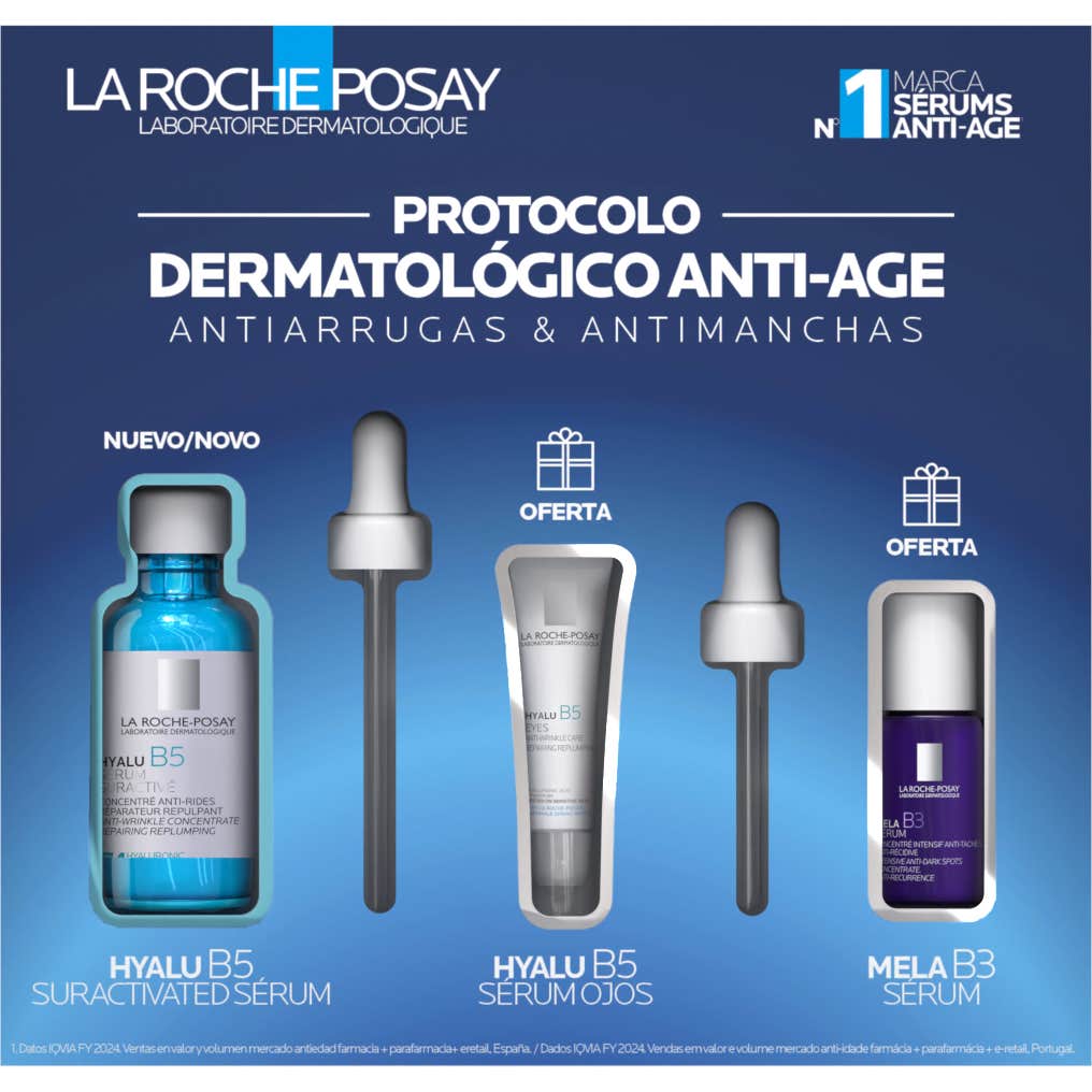 La Roche-Posay Pack Protocolo Antiedad Sérum Hyalu B5