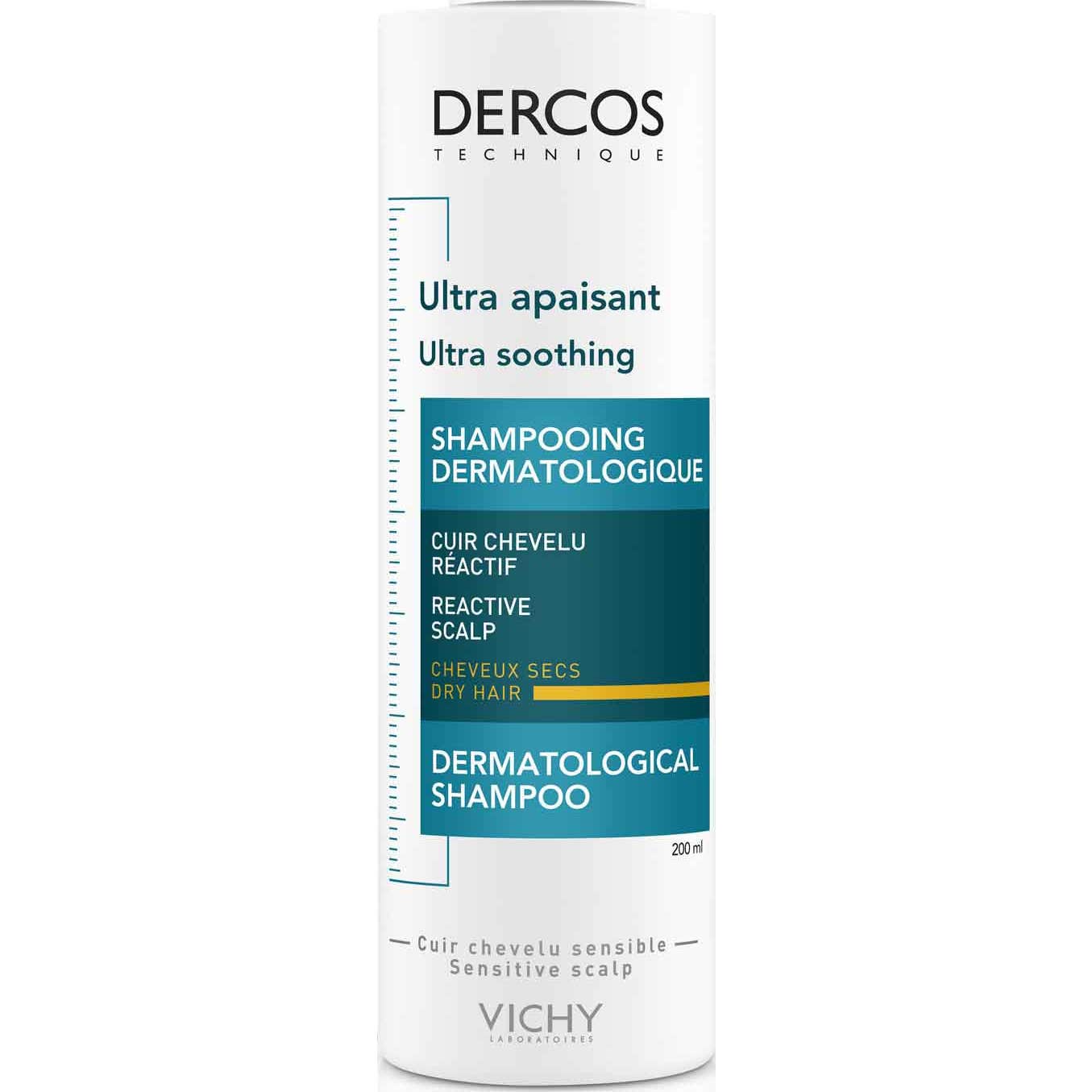 Vichy Dercos Technique Champú Ultracalmante Cabello Seco 200ml