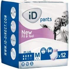 Id Pants Fit&Feel Plus T-M 12 uds