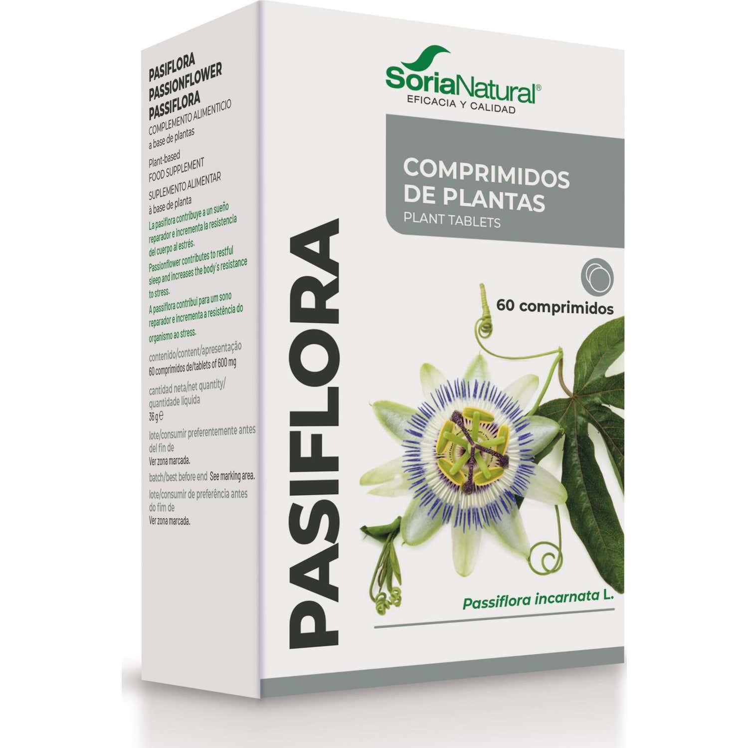Soria Natural Pasiflora 60comp
