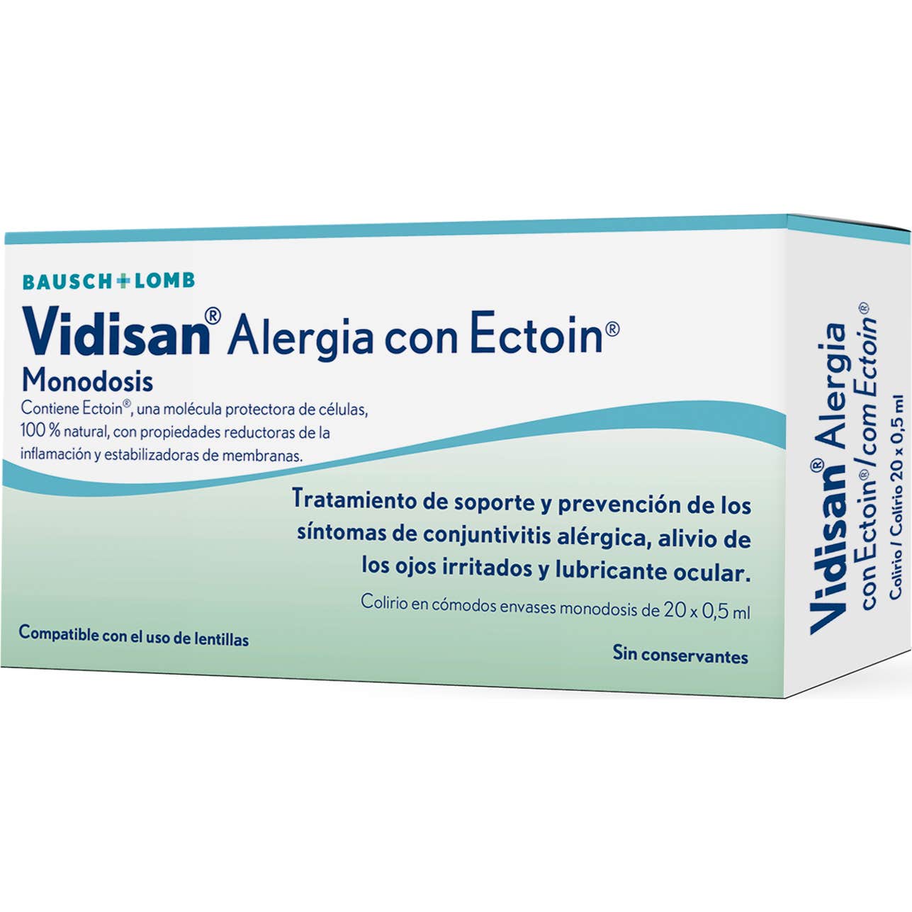 Vidisan Alergia Con Ectoin 20 Monodosis X 0,5Ml