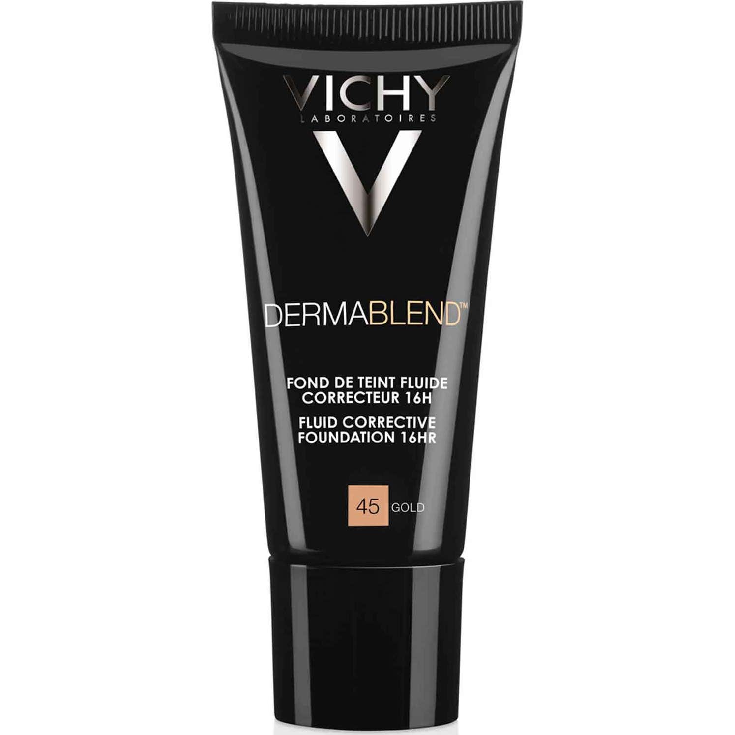 Vichy Dermablend Base de Maquillaje Fluido Corrector 16h 45 Gold 30ml