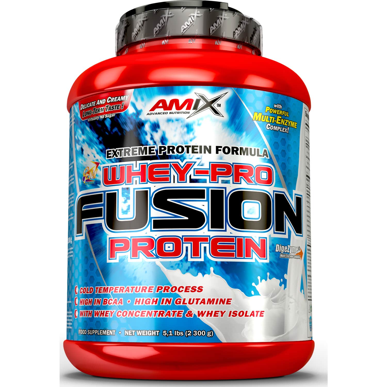 Amix Whey-Pro Fusion Melón Yogur 2,3kg | Natural Doctor