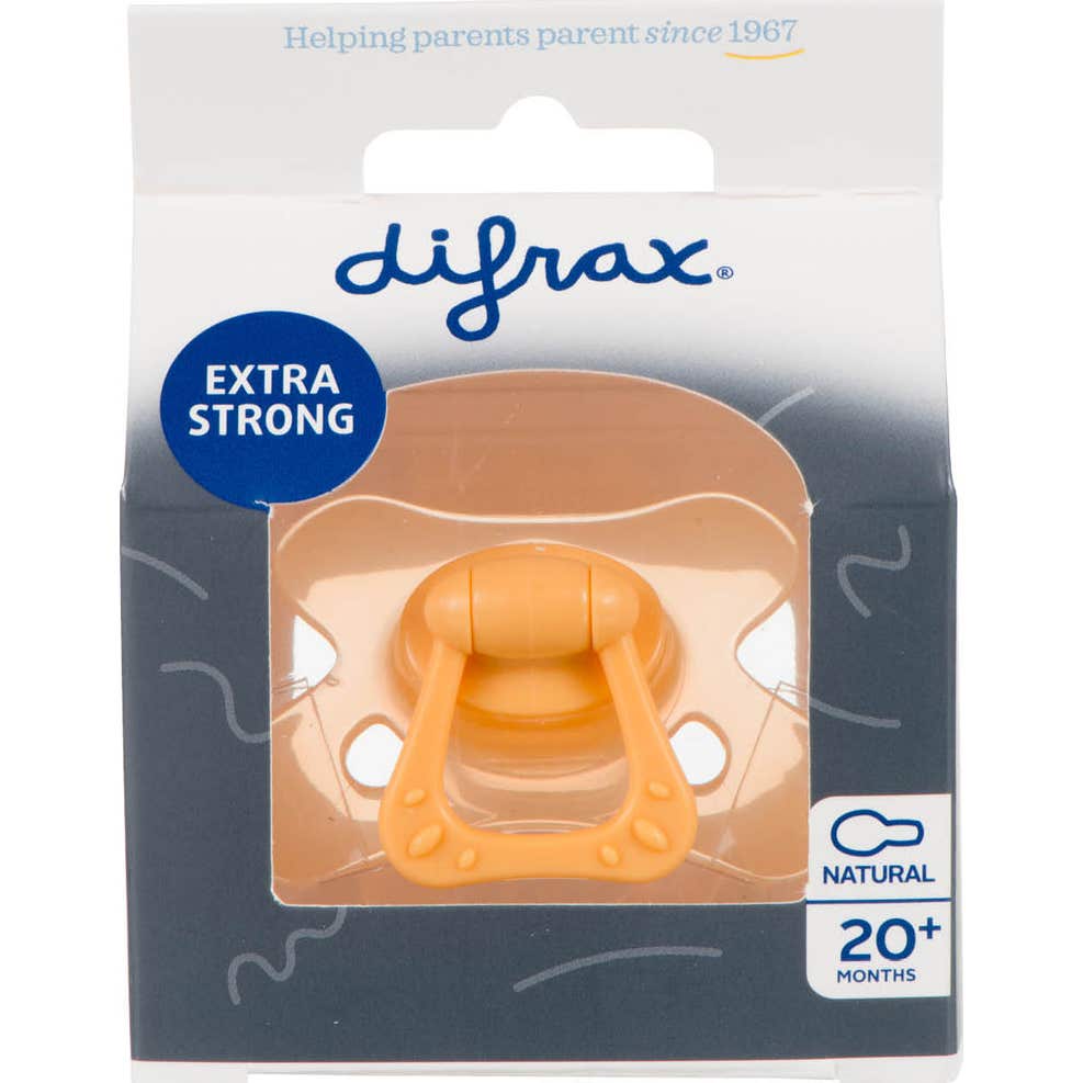 Difrax Chupete Extra Fuerte Natural 20 Meses 1ud