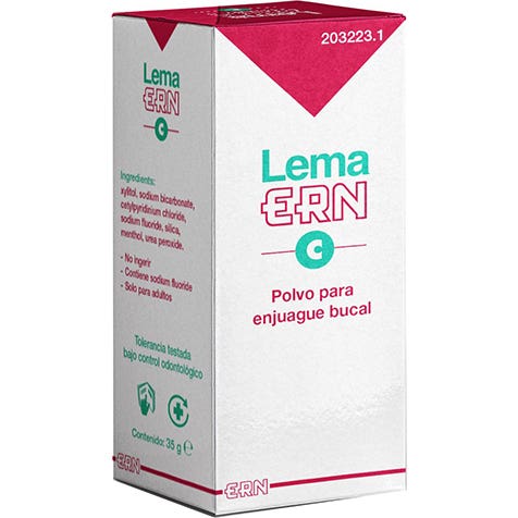 Ern Lema Ern C Polvo para Enjuague Bucal 35g