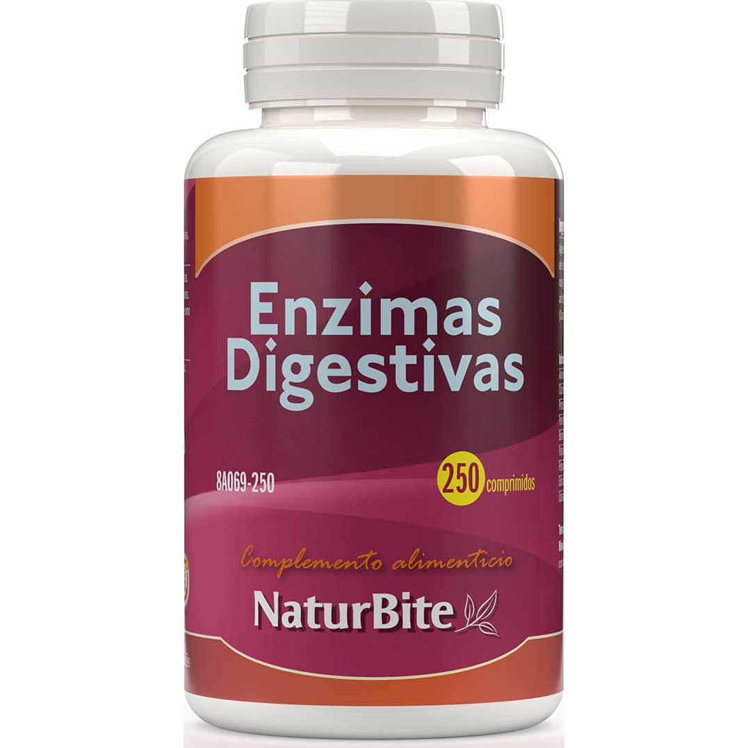 NaturBite Enzimas Digestivas 250comp