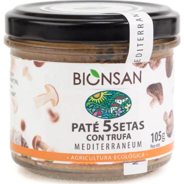 Bionsan Paté Ecológico 5 Setas con Trufa 105g