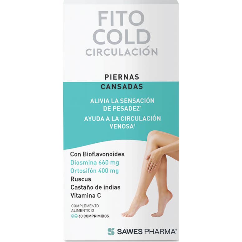 Sawes Castaño Fito Cold Circulación Piernas Cansadas 60Comp