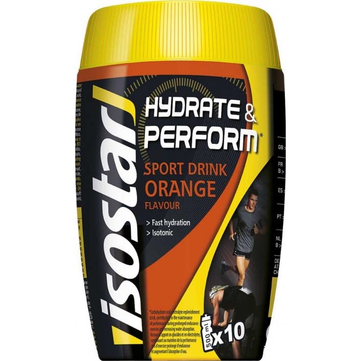 Isostar Bebida Naranja Polvo Energy 10uds