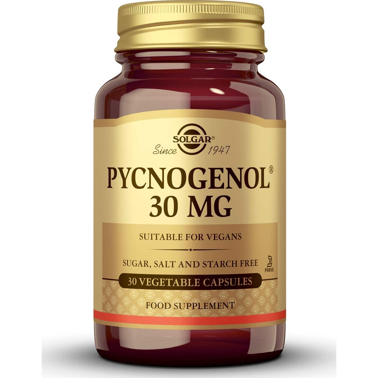 Solgar Pycnogenol 30 Mg Extracto De Corteza De Pino 30Vcaps