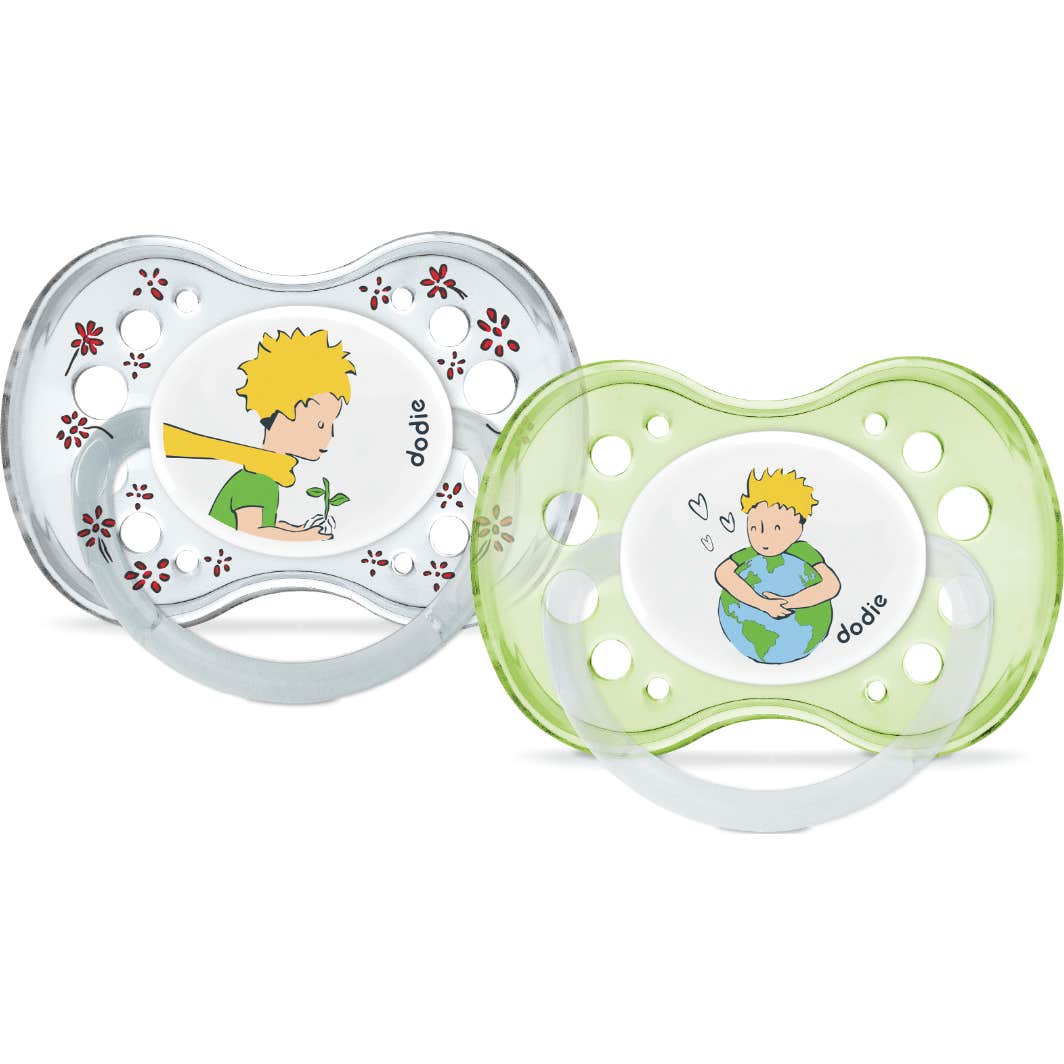 Dodie Chupete Anatómico Silicona +18 M Principito 2 uds
