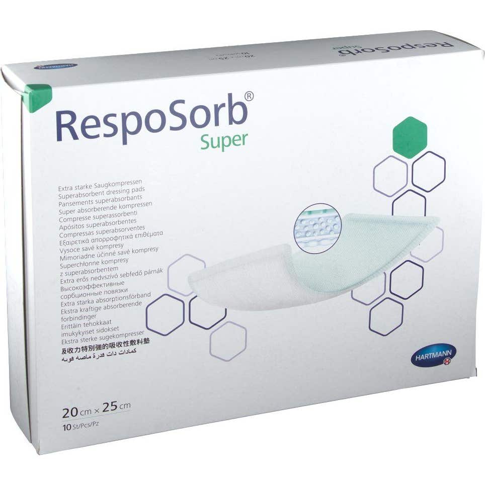 Resposorb Super Apósito Súper Absorbente 20x25cm 10uds
