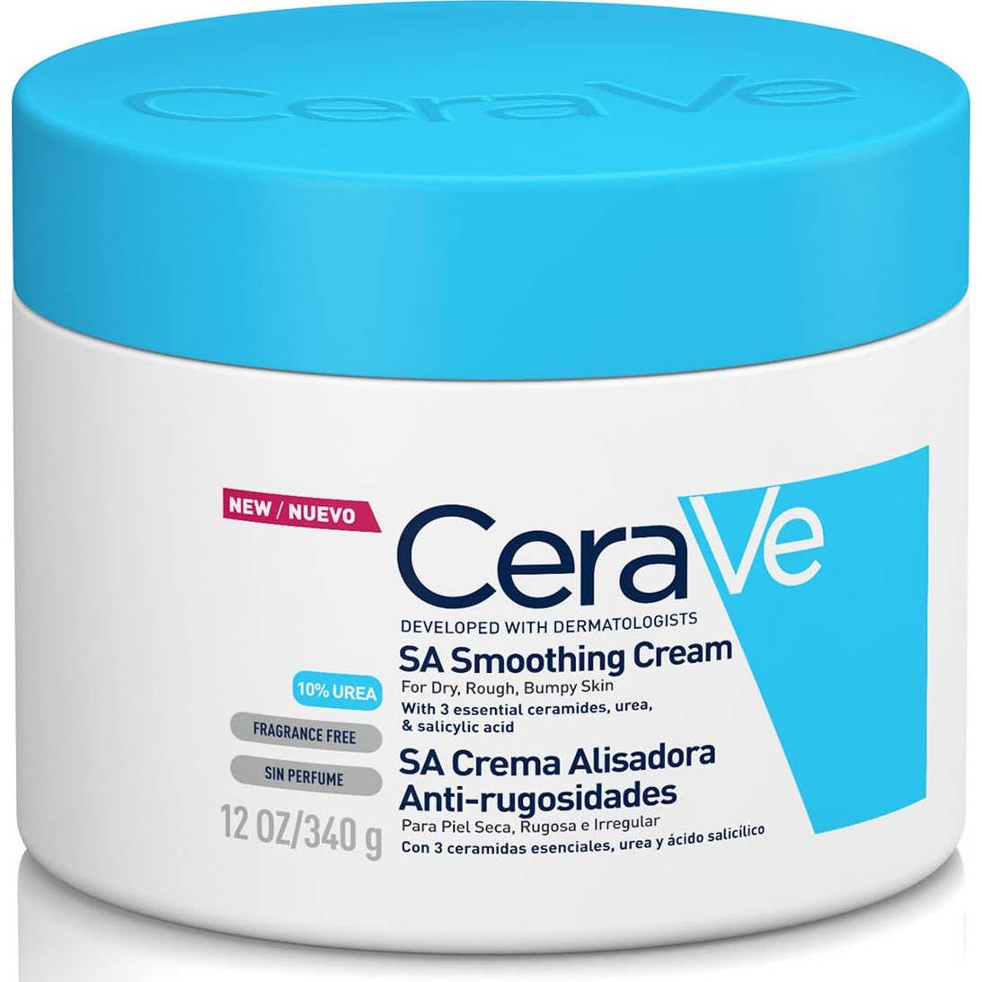 CeraVe® SA Crema Alisadora Anti-Rugosidades 340g