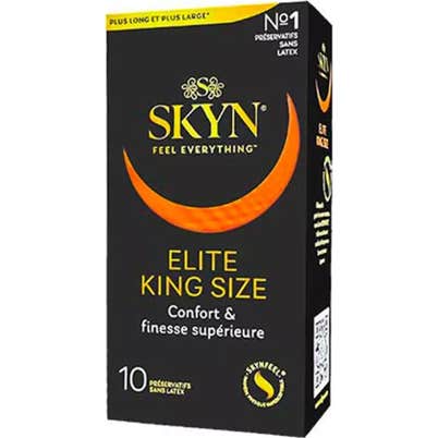 Manix Skyn Elite King Size Préservatifs Sans Latex 10 Unités