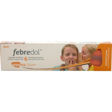 Febredol Tapón Oídos Espuma 6 uds