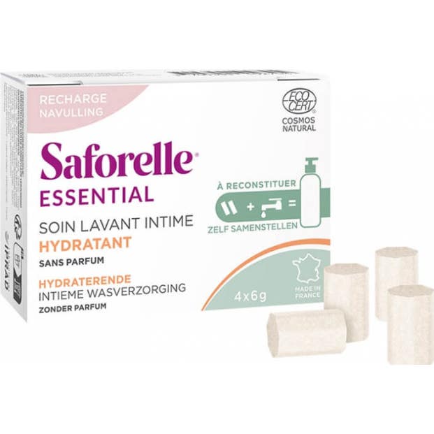 Saforelle Essential Cuidado Lavado Íntimo Hidratante Palito 4 uds