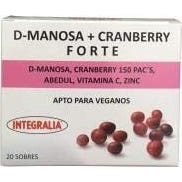 Integralia D-Manosa+Cranberry Forte Abedul Vit C Zinc 20 Sobres