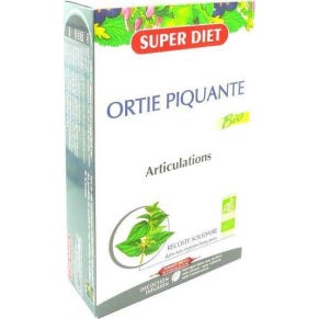 Superdiet Super Diet Stinging Ortiga Orgánica 20 Ampollas De 15 Ml