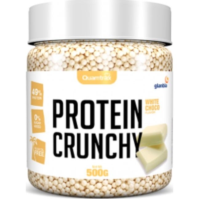 Quamtrax Crunchy Chocolate Blanco 500g