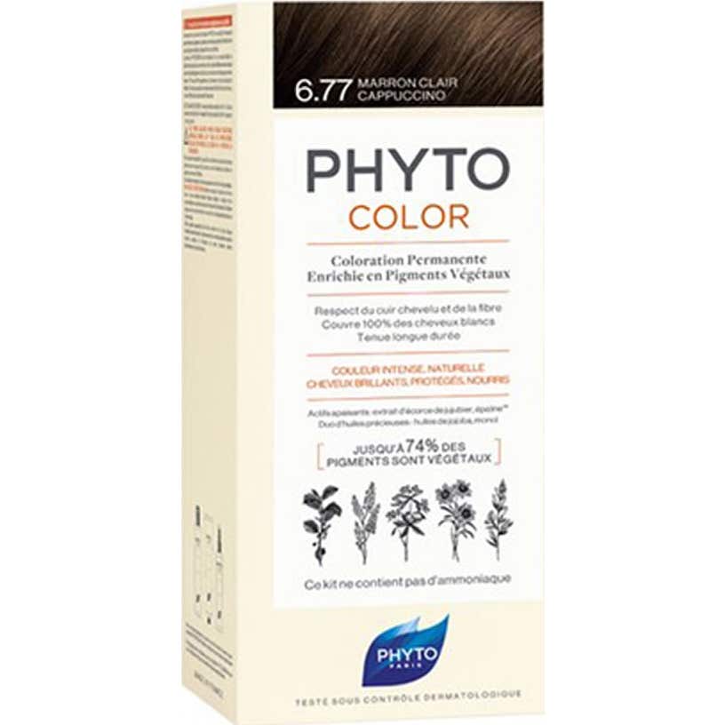 Phyto Color 6.77 Marron Claro Cappuccino