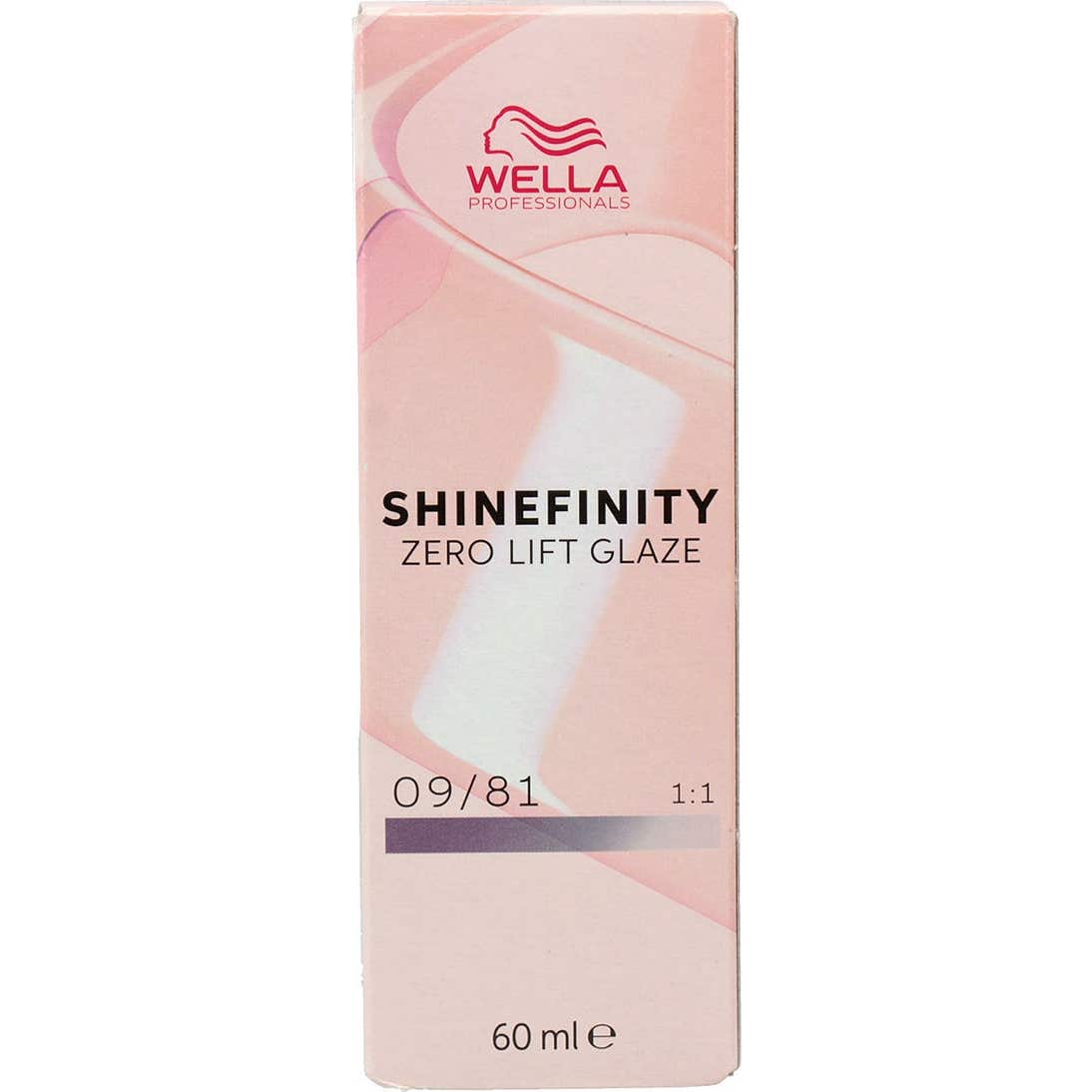 Wella Shinefinity Tinte Zero Lift Glaze Color 09/81 90ml