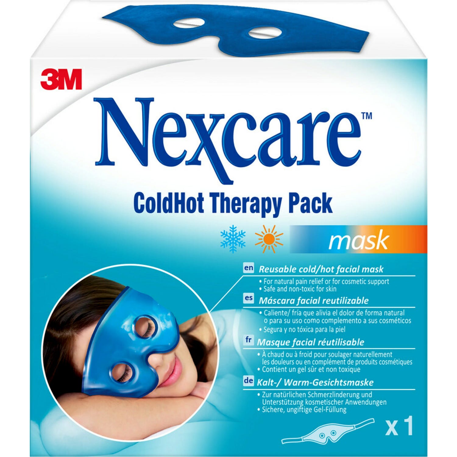 Nexcare® ColdHot antifaz máscara facial 1ud