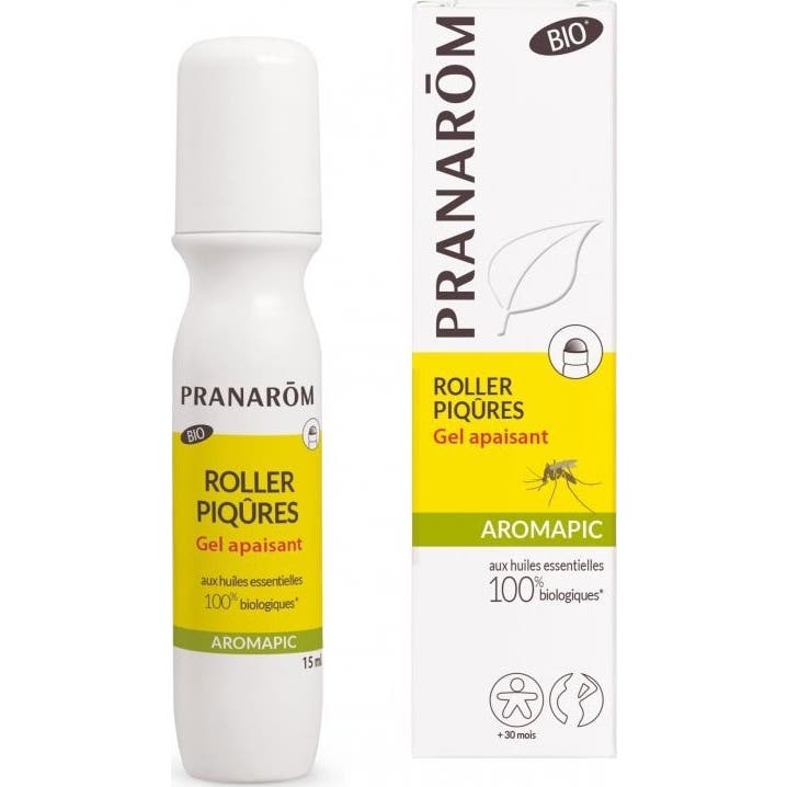Pranarôm Aromapic Roll-on Postpicaduras Gel Calmante BIO 2x15 ml