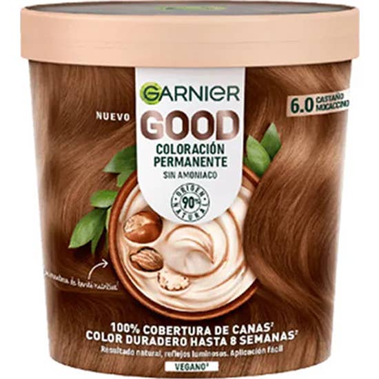 Garnier Good Coloración Permanente 6.0 Castaño Mocaccino 217ml