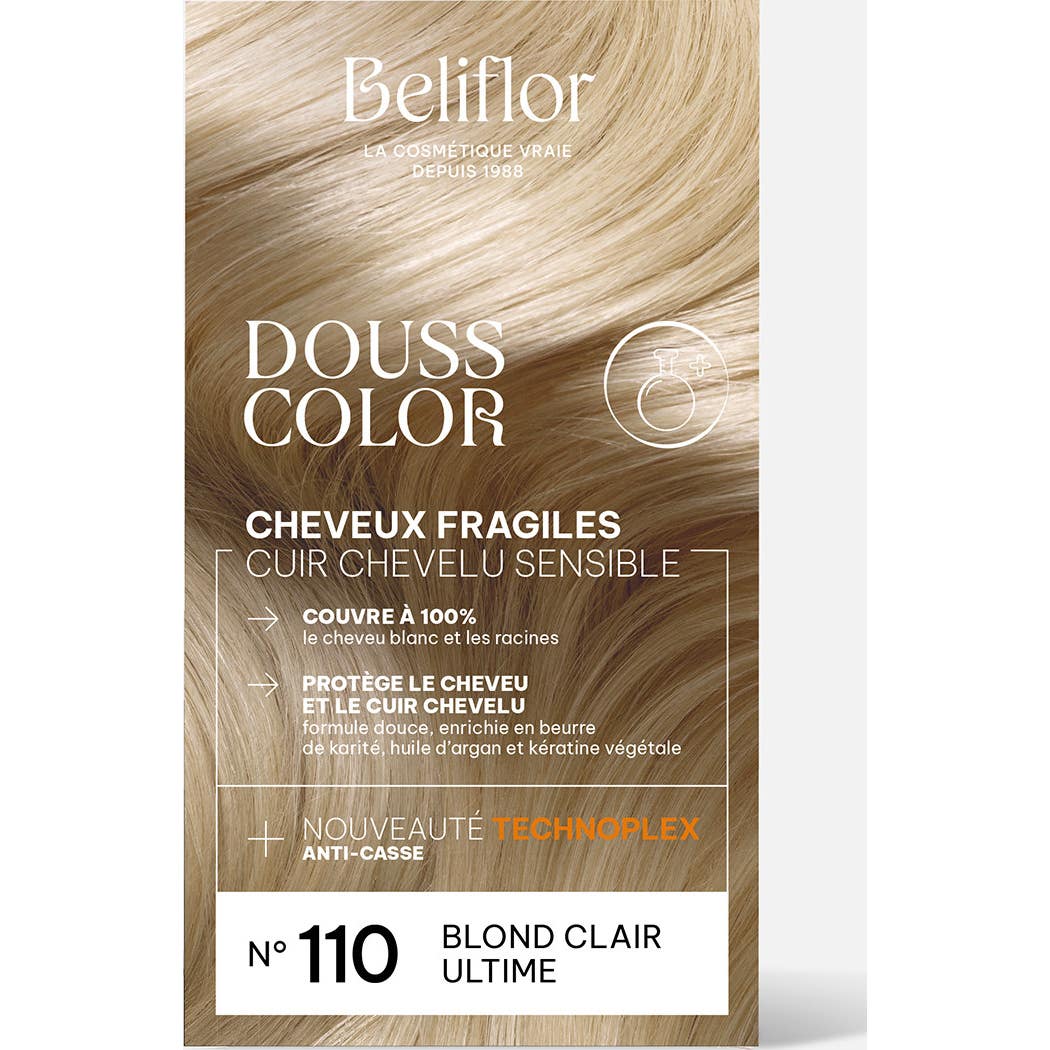 Beliflor Kit Douss Color N°110 Blond Clair Ultime
