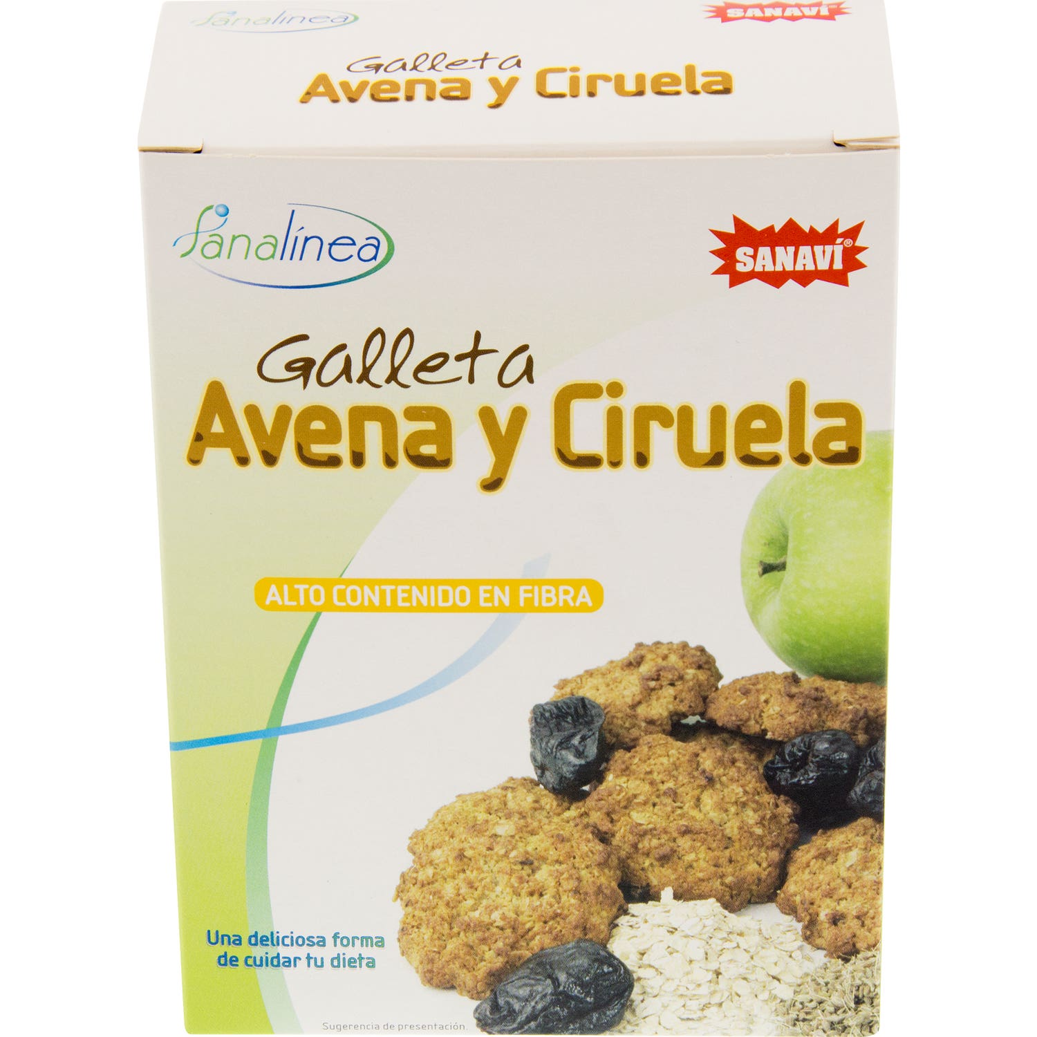 Sanavi Galletas Avena Ciruela 150g