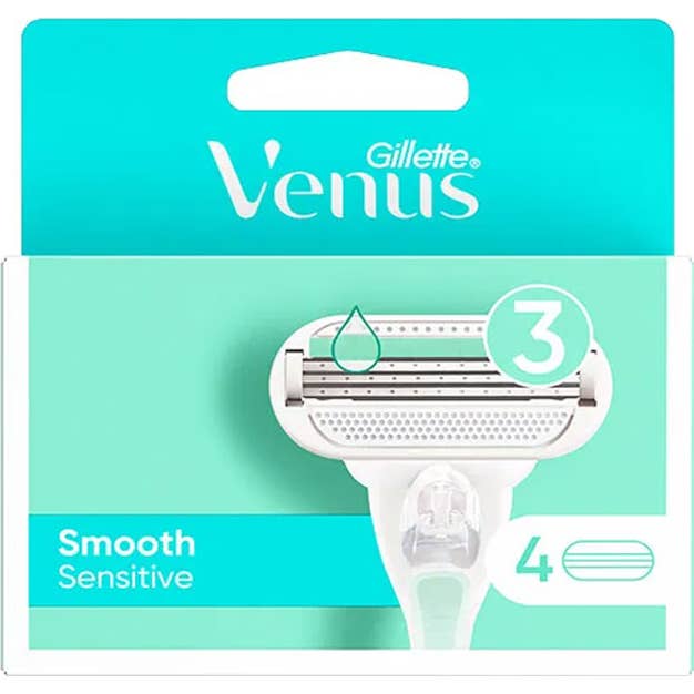 Gillette Venus Smooth Sensitive Recambio Maquinilla 4 uds