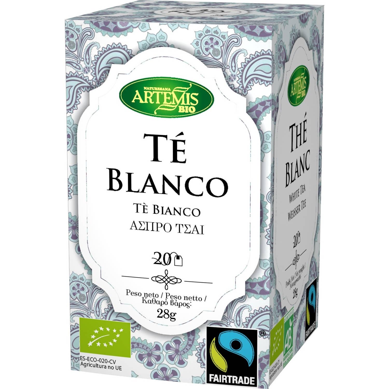 Herbes del Molí Té Blanco Infusión Bio 20uds