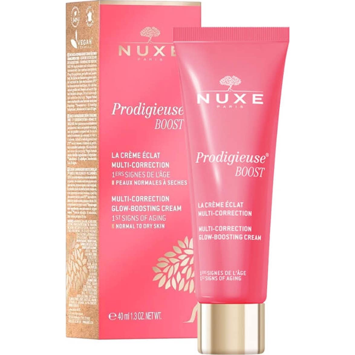 Nuxe Prodigieuse Boost Gel-Crema Luminosidad Multi-corrección 40ml