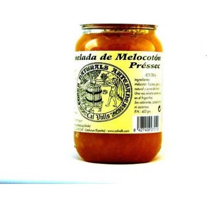 Cal Valls Mermelada Melocotón Sin Azúcar 400 g