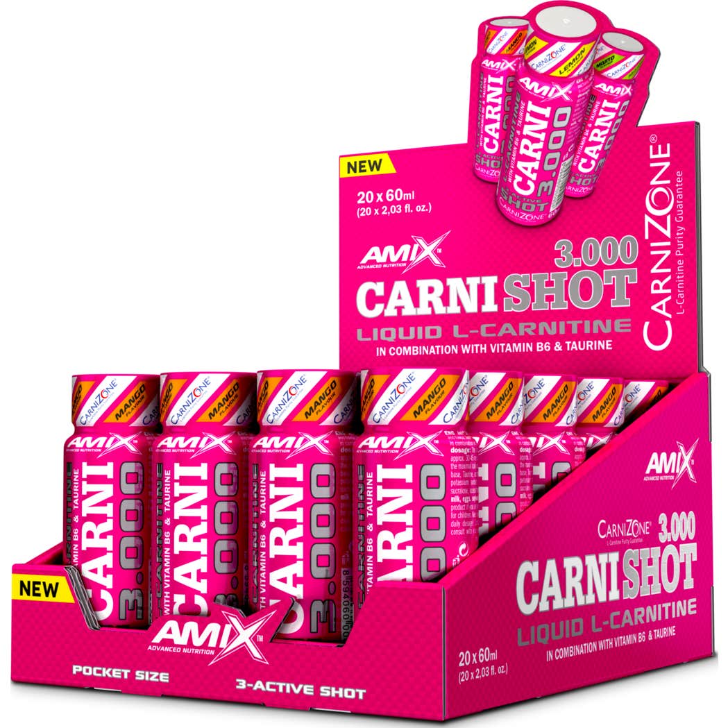 Amix Carnishot 3000 Mango 20x60ml