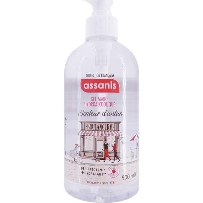 'Assanis gel Mains Hydroalcoolique Senteur D''Antan 500 ml'