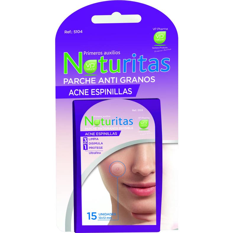 Vp Natura Apósito Hidrocoloide Acné Redondo 15 uds