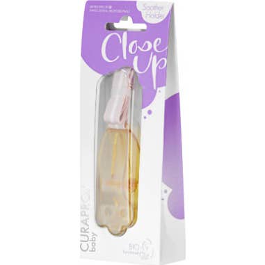 Curaprox Baby Clip para Chupete Naranja 1 ud