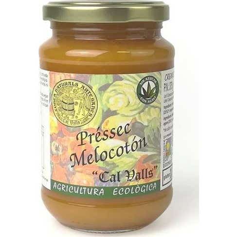 Cal Valls Mermelada Melocotón Sin Azúcar Eco 370 g