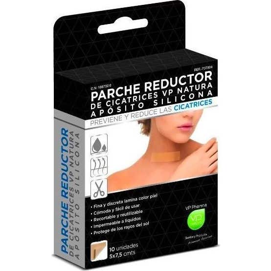 VP Natura Parche Reductor de Cicatrices Silicona 5x7.5cm 10uds